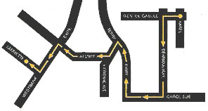 Alla Route Map
