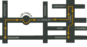 Tucks Route Map
