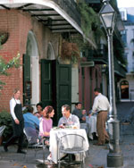 Dining in the Open Air in New Orleans