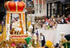 King Rex Toasts the Crowd at Mardi Gras