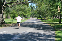 Jogging and Walking in New Orleans